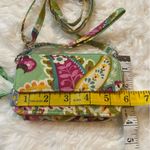 Vera Bradley  Paisley Bifold Zipper Crossbody Wallet Photo 6
