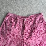 Bailey Rose Pink Patterned Wide Leg Jeans Size L Photo 2
