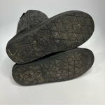 Minnetonka  black suede boots‎ shearling lined size 6 Photo 9