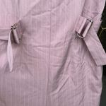 Charlotte Russe  dusty pink pinstripe wide leg jumpsuit, Small Photo 1