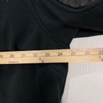 Spyder  Women's XL Black Hooded Rain Trench Coat Faux Leather Accents Winter Fall Photo 6