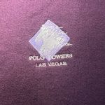 Jerzees VTG  Polo Towers Las Vegas Nevada 1/4 Zip Sweater Womens L 90s USA‎ Made Photo 2