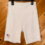 Kith  USA Olympics white Jen Biker Shorts Photo 0
