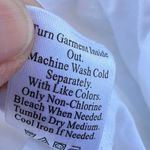 Coldwater Creek  Capri Pants Sz 12 Tie Bottoms White Koi Fish Coastal Stretch Photo 8