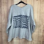 Aerie Light Gray V-Neck Sweater Photo 7