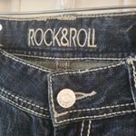 Rock & Roll Cowgirl Jeans Women 29 (Approx. 32x32) Bling Low Rise Bootcut Flare Blue Size undefined Photo 7