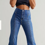Free People Crvy Wild Honey flare Jean size 33S (short) Photo 0