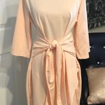 Boohoo Kimono Sleeve Tie Waist Wrap Dress Photo 0