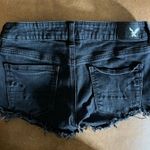 American Eagle Cute sexy  black cutoff denim shorts Photo 1