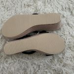 None NEW Wedge Sandals Black Strappy Platform Summer Shoes‎ Size 40 Photo 3