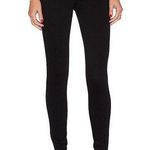 Spanx Twill Jegging Pants Skinny Banded Waist Pull On Stretch Very Black Medium Photo 0