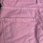 ZARA  Pink Denim Women Shorts - Size 4 Photo 5