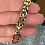 Coach  Womens Gracie Quartz Signature Petite Bangle Stainless Steel Watch Photo 2