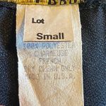 Vintage USA A Brod Fashion Accessories 100% Polyester Charmeuse French Small Black Photo 6