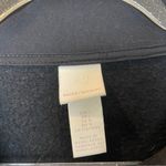 H&M  BASICS Black Quarter-Zip Pullover Oversized Black Dress Size L Photo 2