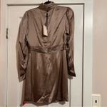 CINQ A SEPT • NANCY DRESS • METALLIC Purple Size 8 Photo 6