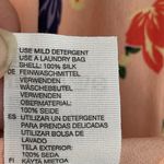 & Other Stories & OTHER STORIES Women's Floral Fairy Core V-Neck Tie Up Silk Blouse Size 4 Photo 10