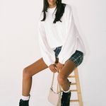 Princess Polly White Sweater Photo 2