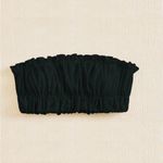 SheIn Ruched Bust Frill Trim
Bandeau Bikini Top
Black / 12(XL) Photo 1
