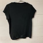 Reebok  Women’s Black Fitted Cap Sleeve T-Shirt Size XL Photo 1