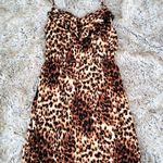 Apostrophe  Leopard Print Spaghetti Strap Dress Size Small Photo 0