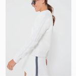 Tuckernuck  White Cable Knit Reid Sweatshirt
TNUCK SPORT Photo 3