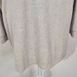 Bobi  Cream Ribbed Knit Tunic Size Small Revolve Cream Knit Top Oatmeal Long Top Photo 3
