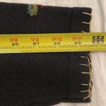 Victoria Jones Vintage Sweater Womens XL Black Holiday Christmas Knit Cardigan Photo 5