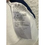 Belle Beach Kim Gravel Sweater Womens 2X Navy White Star Pullover Cotton Blend Blue Size XXL Photo 3