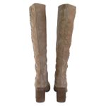 Sam Edelman Oma Brown Suede Western Studded Knee High Heeled Boots Women's 8 Photo 3