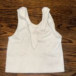 By Together White tank top v neck - SMALL Photo 0