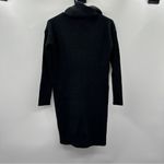 Lulus  Tea Reader Black Long Sleeve Turtleneck Sweater Dress Size‎ XS NWT Photo 5