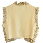 Kimchi Blue UO  Womens Coquette Ruffle Vest Sz S Boho Romantic Fairycore Cottage Photo 1