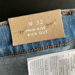 Madewell NWT   Kick Out Mid Rise Blue Jeans Ankle Length Size 32 Photo 7