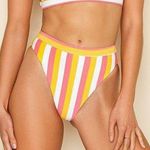 Dippin' Daisy's Hibiscus Beach Stripe Ultra Bikini Bottoms Photo 0