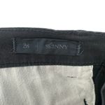 Juicy Couture Size 28 Skinny Jeans Black Denim Pants Zip Ankle Multi Zip Detail Photo 5