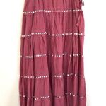 Just Cruising Sequined Tiered Skirt 💯 Cotton One Size Size undefined Photo 0