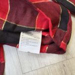 Women’s NWT Holiday Red Plaid Cotton Blend Button Down Long Sleeve Shirt XXL Size XL Photo 2