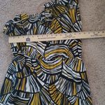 Trina Turk  Rihanna Sun Mokola Palm Ruffle One Shoulder Dress Size 10 Photo 7