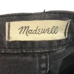 Madewell  Classic Straight Jeans Lunar Wash Black Grommet Edition Women’s Size 26 Photo 8