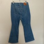 Levi's Levi’s 726 Flare Light Wash Distressed Jean Size 34 * Hemmed Inseam Photo 8