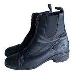 Ariat Heritage IV Zip Paddock Steel Toe Black Ankle Boot Size 10EE Photo 1