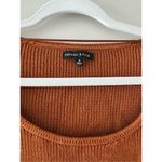 Kendall + Kylie  Crop Top Short Sleeve Size Small Knit Boatneck Pullover Photo 5