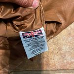 Miss London , faux, leather, hooded Moto vest Photo 4