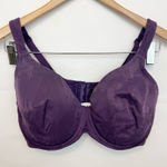 Victoria's Secret Victoria’s Secret body by Victoria lightly lined floral purple bra 38DD Photo 0