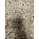 Anthropologie Eachel XS Cream Crochet Knit Short Sleeve Top Blouse Sweater NWT Photo 4