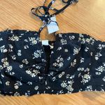 American Eagle  Silky Mini Skirt and AE Super Cropped V Neck Halter Top NWT Photo 3