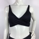 Tahari Wrap Bikini Top Size L Black Photo 11