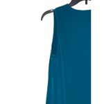 Banana Republic  Women's Tank Top Teal V-neck Single-Pleat Shell Blue‎ Sz. XS NWT Photo 7