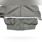 ZARA small cropped Tan Zip-Up Hoodie Photo 6